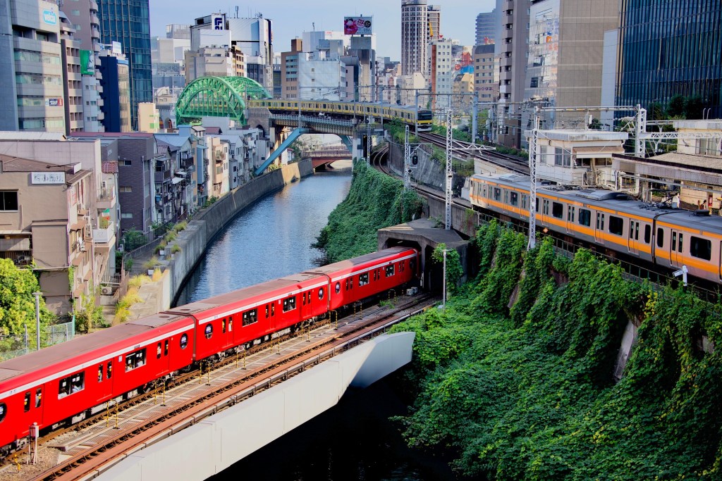 Treinstation in Tokyo - Wereldplanner.nl