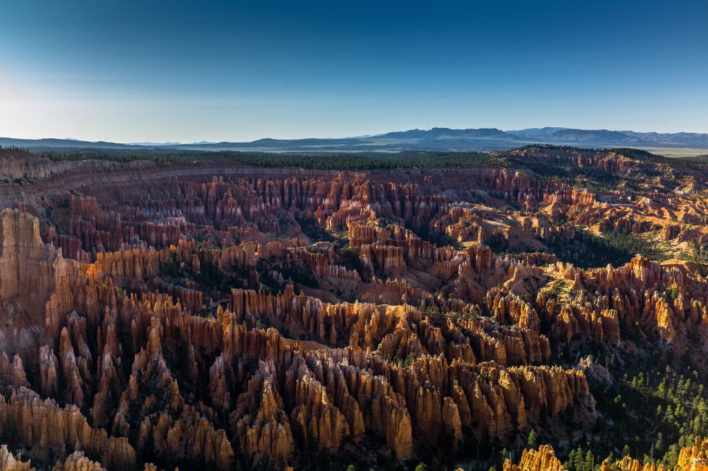Bovenaanzicht van Bryce Canyon